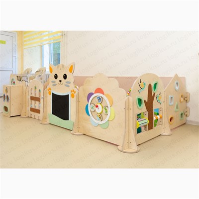 Игровая панель "Манеж" для детских садов и ДОУ, 8 модулей - фото 70943976