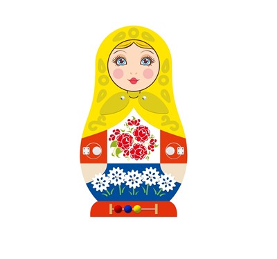 Бизиборд "Матрешка" - фото 71193153