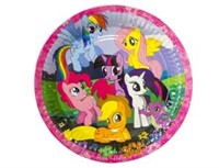 Тарелка My Little Pony 23 см 8шт. 1502-1328