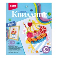 Набор для творчества Квиллинг Панно Десерт Квл-030 Lori