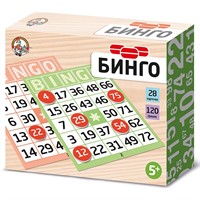 Игра настольная "Бинго" (карт.фишки) 04209