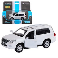 Модель 1:43 Lexus LX570, белый 1251262JB Автопанорама