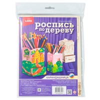 Набор для творчества Роспись по дереву.Карандашница "Вечер на опушке" Фнр-028 Lori