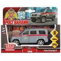 Модель SB-17-81-UP-ROS-WB UAZ patriot РОСГВАРДИЯ, 12 см Технопарк в коробке