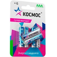 Элемент питания LR 3 Космос 6xBL 507400  /цена за упак/