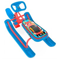 Снегокат Тимка спорт 1+ ТС1+/SC "Nika kids sportcar" высокий красный каркас индивид уп-ка/Ника/