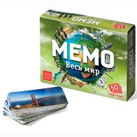 Настольная игра Мемо Весь мир 7204