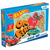 Пазл 160 Hot Wheels.В огне 07075