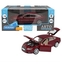 Модель 1:24 Audi A7, красный 1251148JB Автопанорама