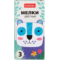 Мел цветной 3шт Нарисуй-ка!  ML_082950 Hatber