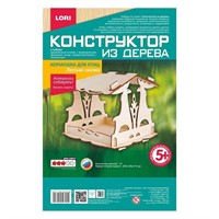 Деревянный конструктор Кормушка для птиц "Лесная сказка" Фн-016