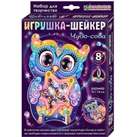 Набор для творчества Игрушка-шейкер Чудо-сова АМ 38-103