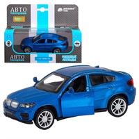 Модель 1:43 BMW X6,синий 1251253JB Автопанорама