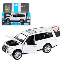 Модель 1:32 Mitsubishi Pajero 4WD Tubro, белый 1251432JB Автопанорама