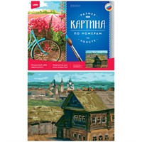 Набор ДТ Картина по номерам "Ярославль. Слобода Коровники" на подрамнике 40*50 см Рх-064 Lori