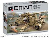 Конструктор C21027 QMAN Боевая машина 829 дет. в кор.