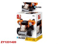 Конструктор Builder 38-0591J Машина 28 дет. в коробке