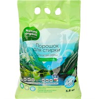 Порошок для стирки для всей семьи 3,8 кг Natura Organic BH91279NO