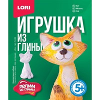 Набор для творчества Игрушка из глины Кот Гл-004 LORI