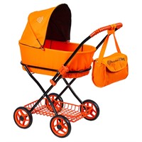 Коляска для куклы 8019-1125 Микси Багги Бум Mixy Buggy Boom оранжевый классическая.