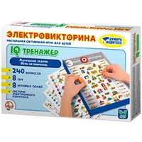 Игра Электровикторина IQ Тренажер 03669