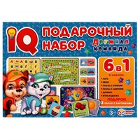 Игра Умка Дружная команда.IQ-подарочный набор 6 в 1 4680107928023