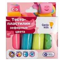 Набор для творчества Тесто-пластилин 4 цвета. Маршмеллоу цвета ТА1088V /Genio Kids