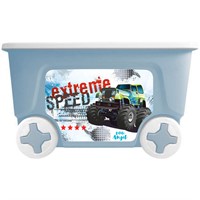 Детский ящик на колесах Lalababy Play with Me Super Truck 50 л LA1036