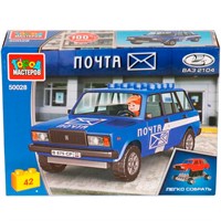 Город мастеров 50028-CY Lada-2104 почтовая СЛУЖБА, 42 дет.