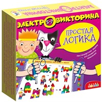 Игра Электровикторина 5-7 лет Простая логика 3975