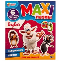 Пазл MAXI-для малышей. Буба Любимые герои 4650250518464 /50/