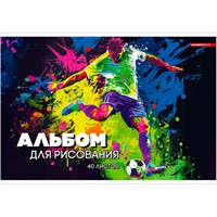 Альбом д/рис 40 л Яркий футбол 14436-EAC