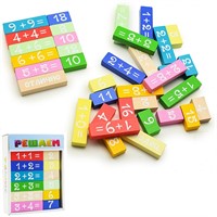 Деревянный логический игровой набор Учимся играя Решаем 36 дет. 1-86