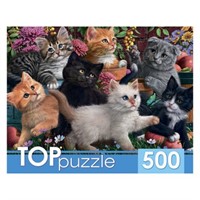 Пазл 500 Игривые котята ХТП500-6809