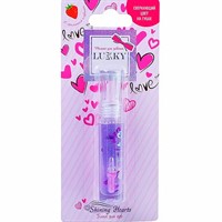 Блеск для губ нежно-сиреневый,с ароматом клубники,3,5 мл Т25688 Lukky Love Collection