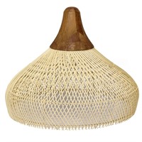 Плетеный абажур из ротанга 60*48 см