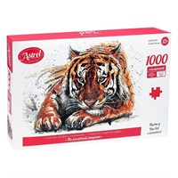 Пазл 1000 Астрель.Полосатый хищник 06690
