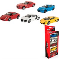Модель 1:43 Набор Lambo Gallardo, Porsche 911, Audi R8, Merc SLS, Jag XK, 5 шт. 44000-5SG(B)