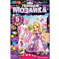 Набор для творчества Гелевая мозаика 17x23 см Принцесса GEL-123485