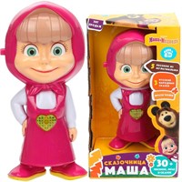 Игрушка на бат. Сказочник 30+ песенок, фраз и сказок Маша и Медведь HT1441-R