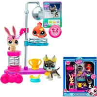 Набор "Дискотека": три фигурки мини-животных с аксессуарами, коллекция Littlest Pet Shop 00637_LPS