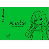Альбом для рисования 32 л. Anime, Neon зеленый ErichKrause 63614