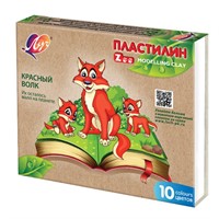 Пластилин 10 цв. Zoo 29С 1721-08 /ЛУЧ/