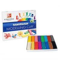 Пластилин 16цв Классика 320 гр. 20С1329-08 /ЛУЧ/