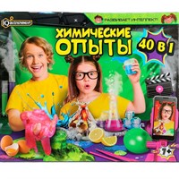 Набор Опыты Химия набор 40 в 1 IQ Эксперимент TG03-EX40-RU