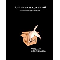 Дневник 48 л. Кот в коробке 69804