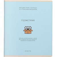 Тетрадь 48 л. клетка Ми-ни-Ми Геометрия 022518