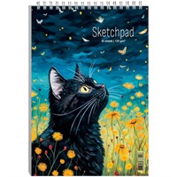 Скетчпад 40 л. Пушистый Sev 15131