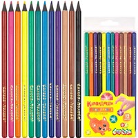 Карандаши цветные 12 цв. Каляка-маляка кругл КПКСКМ12