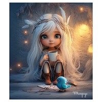 Тетрадь 48 л. линия Девочка С2549-124